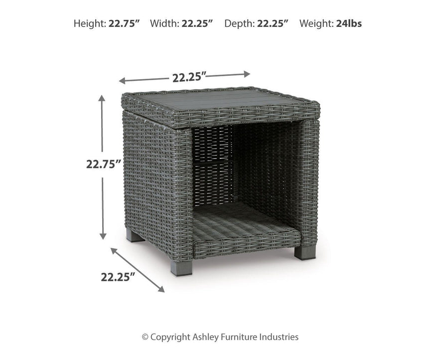 Elite Park Outdoor End Table - Pierce Furniture Gallery