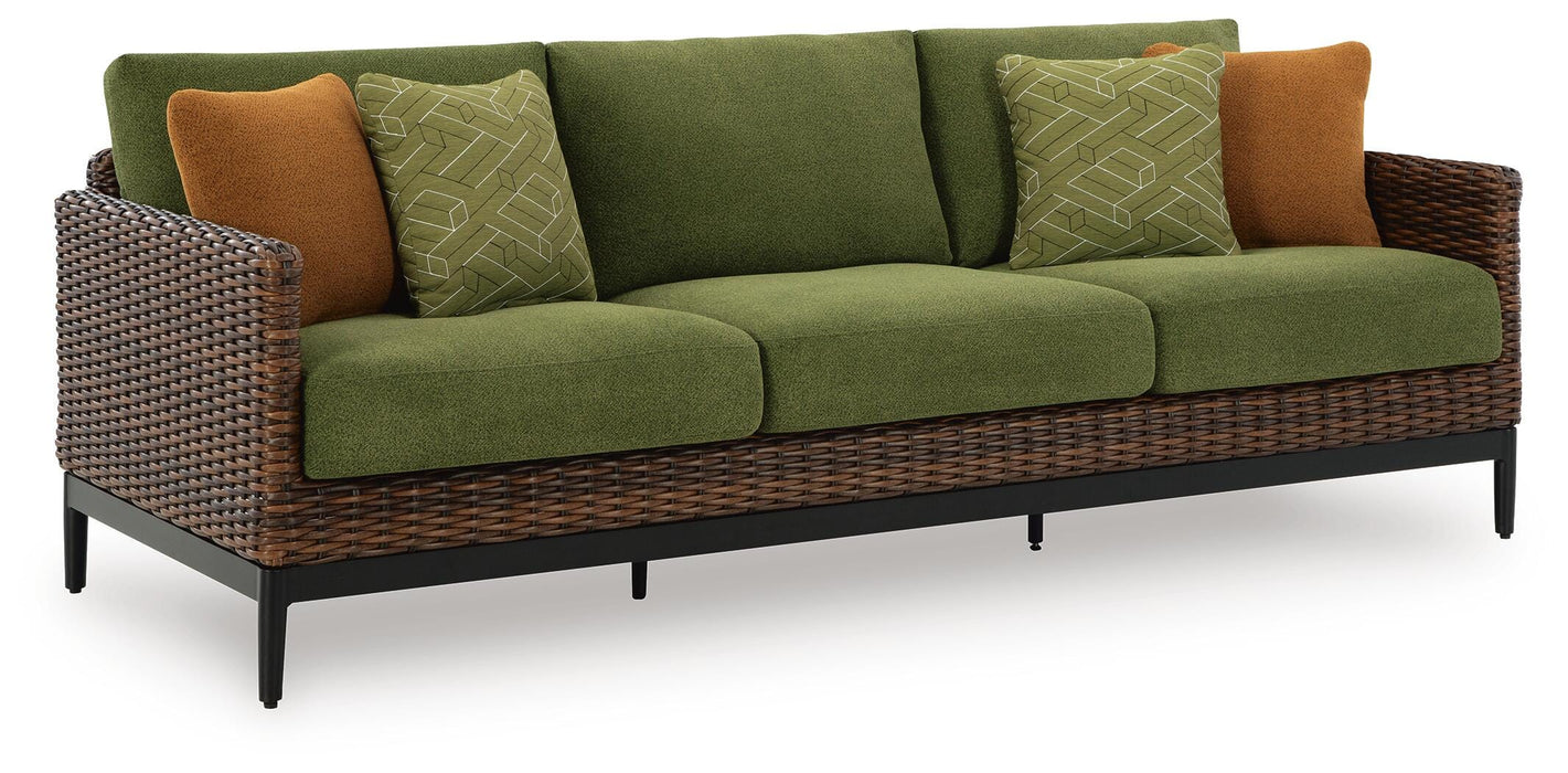 Horizon Hall Outdoor Sofa with Cushion - Pierce Furniture Gallery