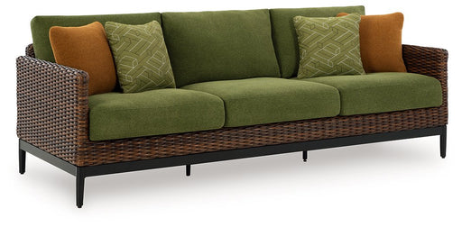 Horizon Hall Outdoor Sofa with Cushion - Pierce Furniture Gallery