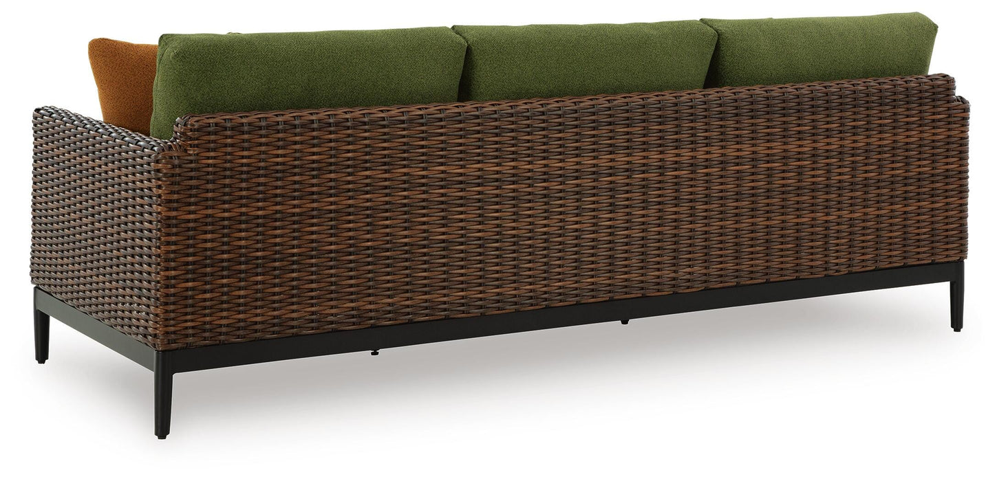 Horizon Hall Outdoor Sofa with Cushion - Pierce Furniture Gallery