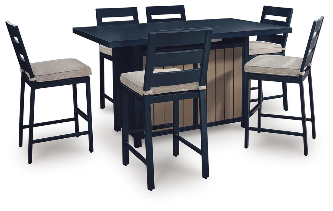 East Beach Outdoor Dining Set - Pierce Furniture Gallery