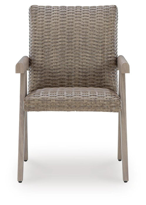 Cliff Trails Outdoor Arm Chair (Set of 2) - Pierce Furniture Gallery