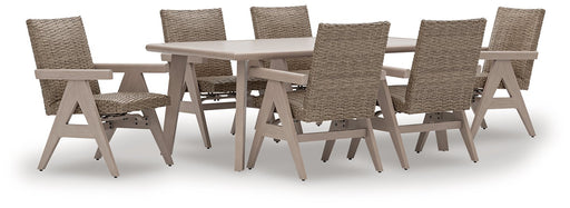 Cliff Trails Outdoor Dining Set - Pierce Furniture Gallery