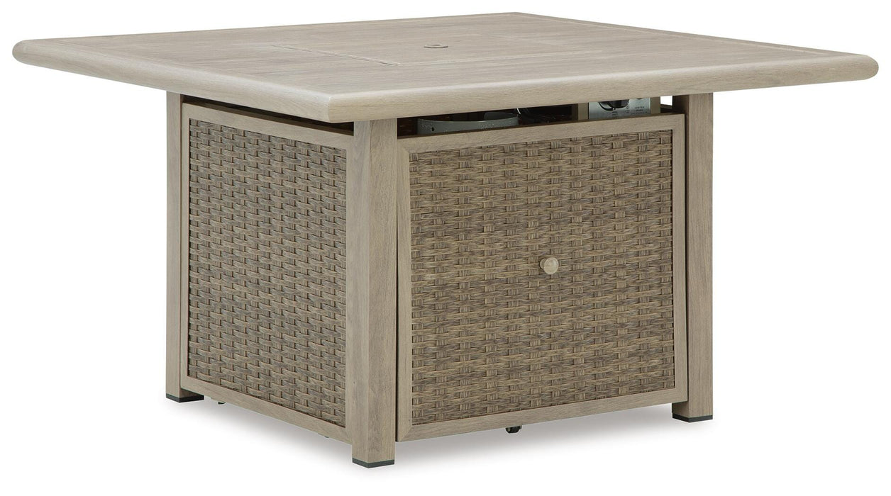Cliff Trails Fire Pit Table - Pierce Furniture Gallery