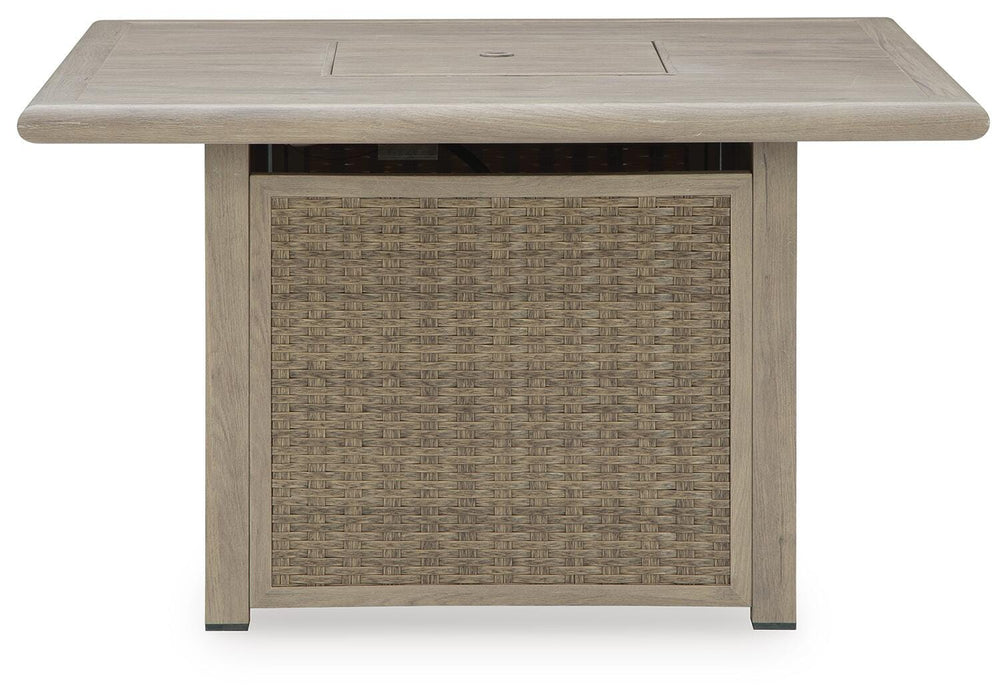 Cliff Trails Fire Pit Table - Pierce Furniture Gallery