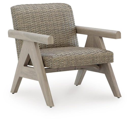 Cliff Trails Outdoor Rocking Lounge Chair - Pierce Furniture Gallery