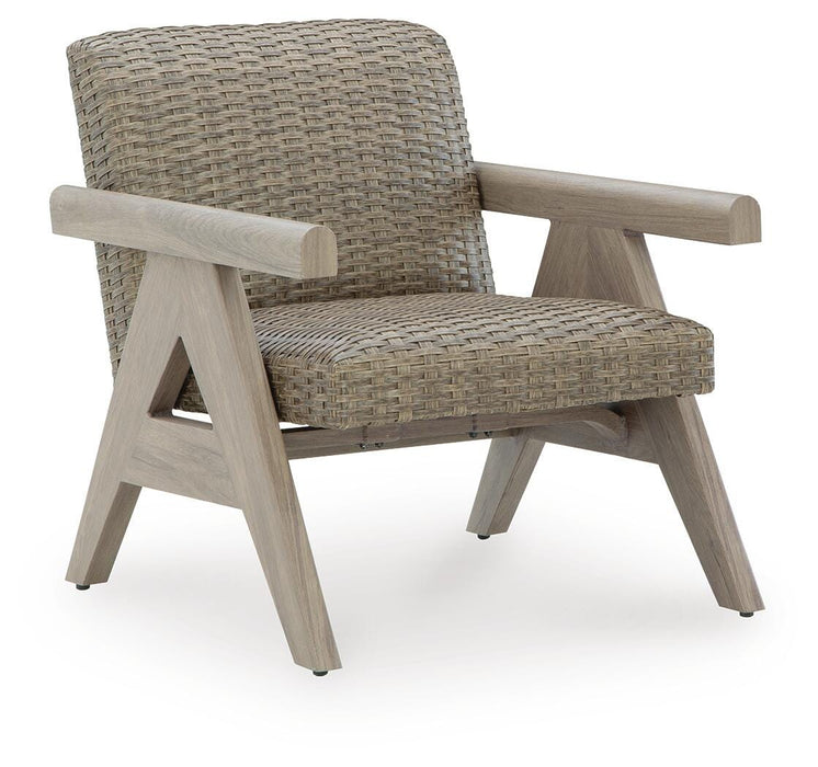 Cliff Trails Outdoor Rocking Lounge Chair - Pierce Furniture Gallery