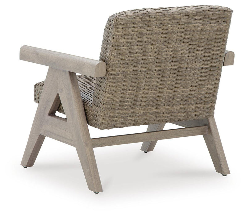 Cliff Trails Outdoor Rocking Lounge Chair - Pierce Furniture Gallery