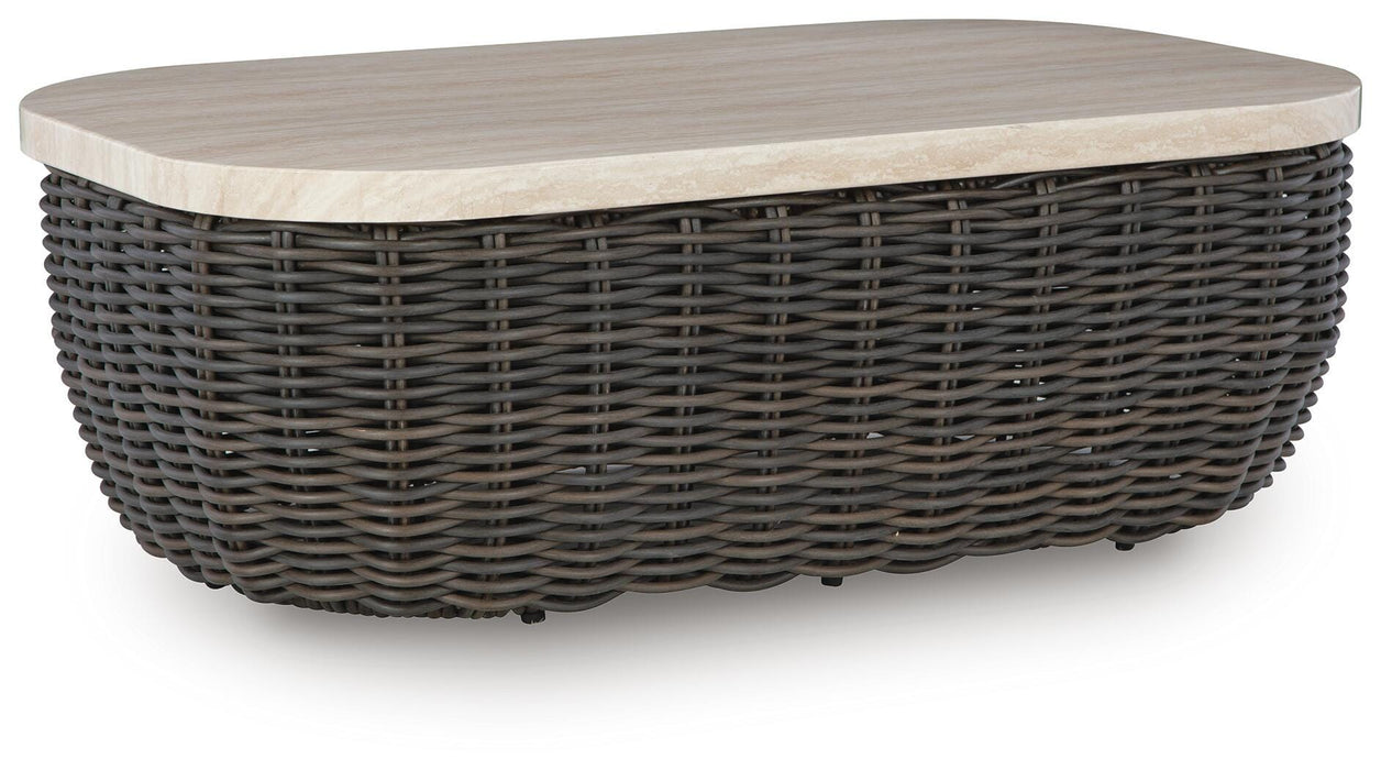 Kimora Outdoor Coffee Table - Pierce Furniture Gallery