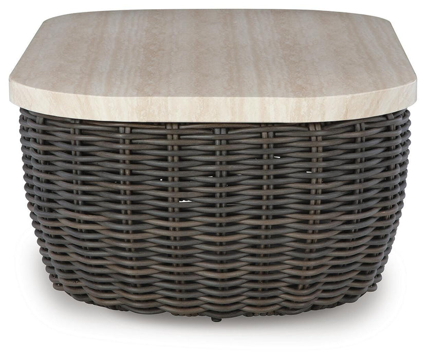 Kimora Outdoor Coffee Table - Pierce Furniture Gallery