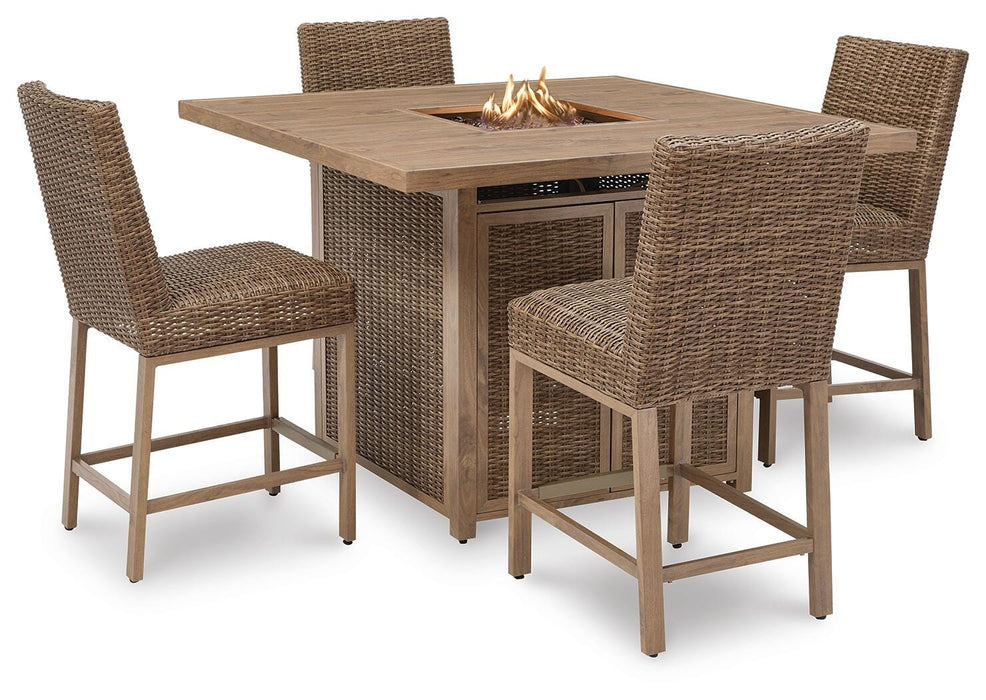 Walton Bridge Outdoor Bar Set - Pierce Furniture Gallery