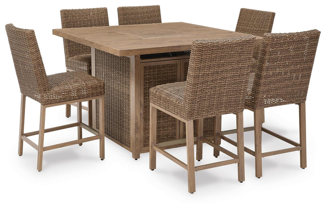 Walton Bridge Outdoor Dining Set - Pierce Furniture Gallery