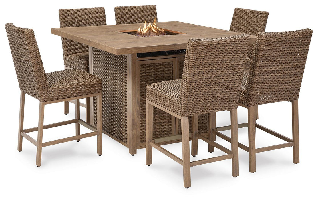 Walton Bridge Outdoor Dining Set - Pierce Furniture Gallery