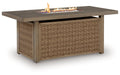 Laguna Heights Outdoor Fire Pit Table - Pierce Furniture Gallery