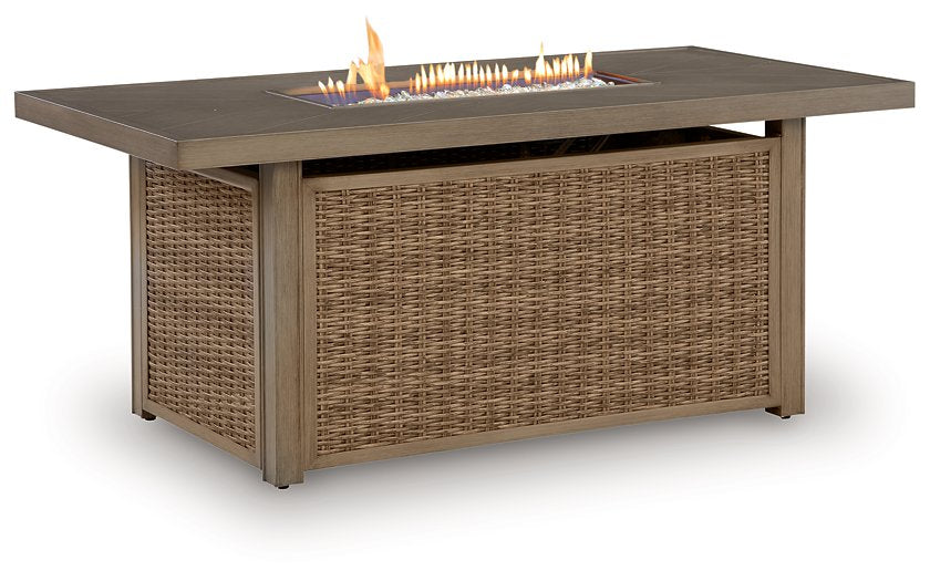 Laguna Heights Outdoor Fire Pit Table - Pierce Furniture Gallery