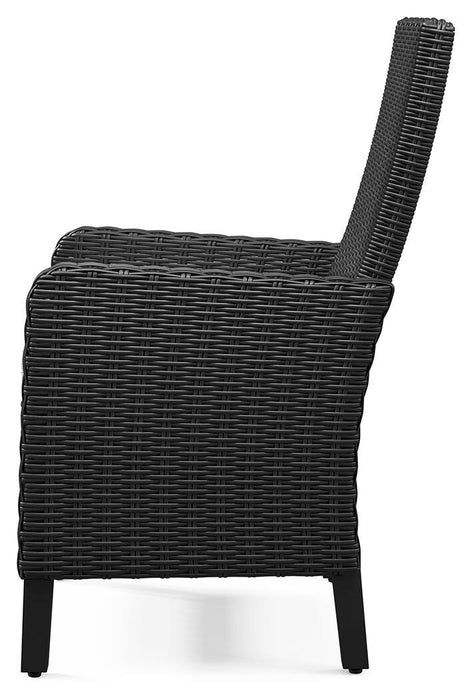 Beachcroft Outdoor Arm Chair with Cushion (Set of 2) - Pierce Furniture Gallery