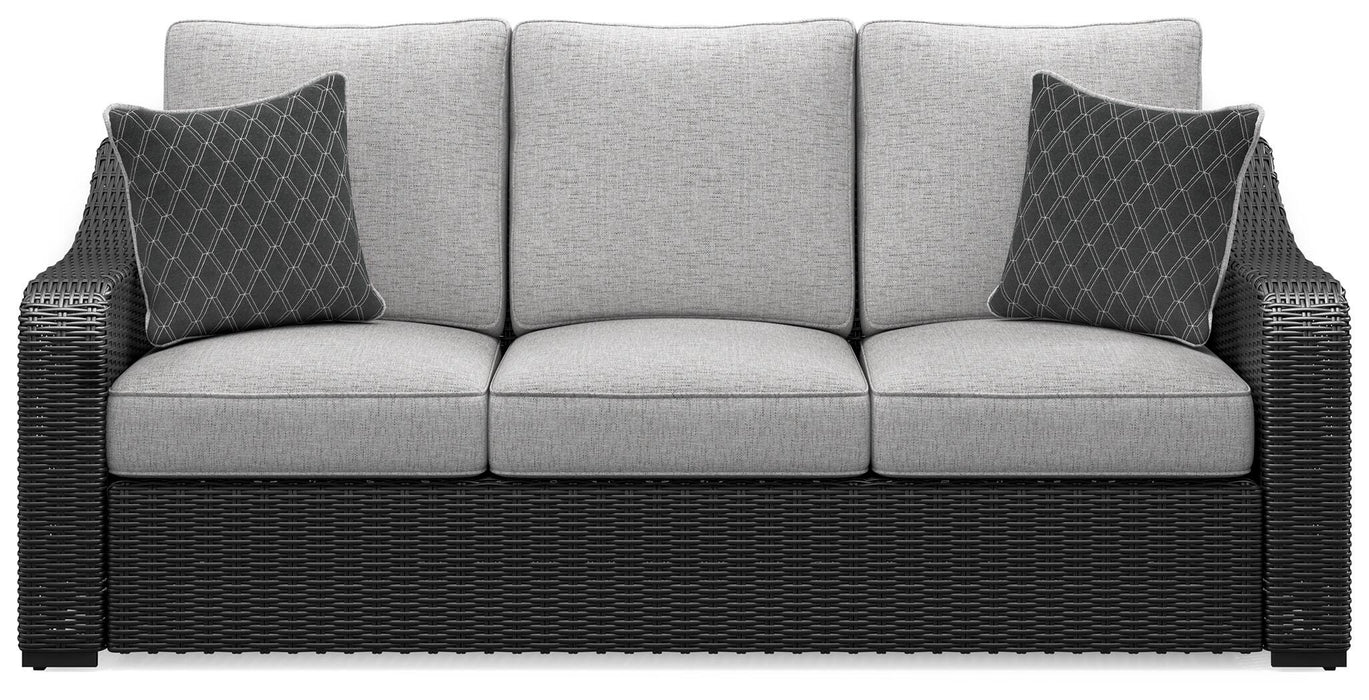 Beachcroft Outdoor Sofa with Cushion - Pierce Furniture Gallery
