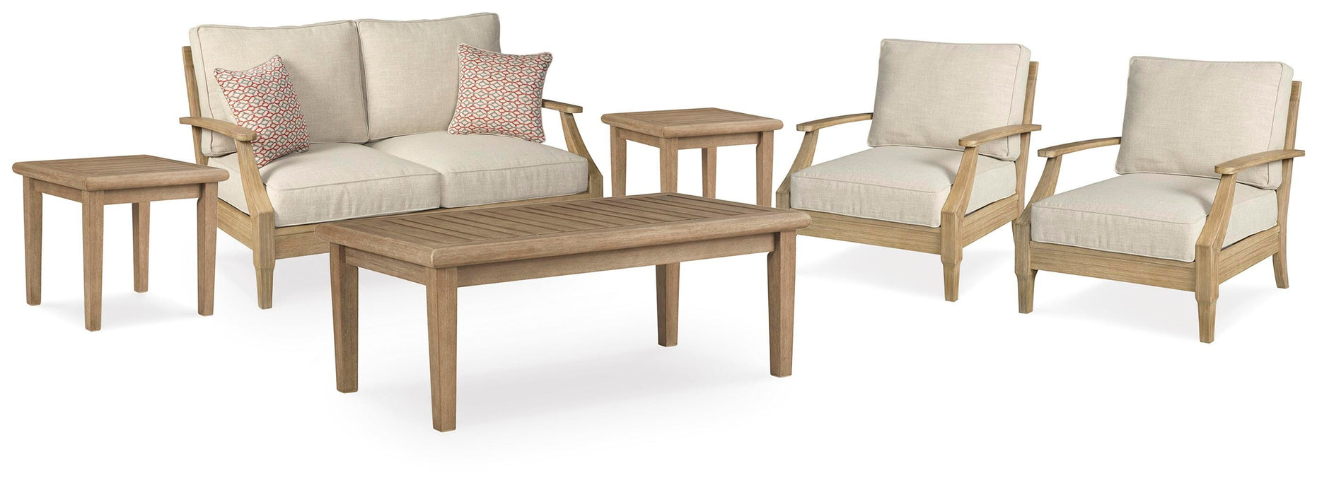 Clare View Outdoor Seating Set - Pierce Furniture Gallery