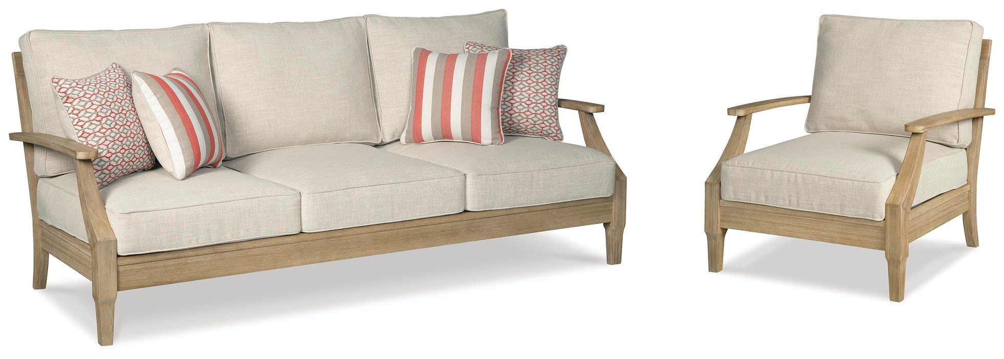 Clare View Outdoor Seating Set - Pierce Furniture Gallery