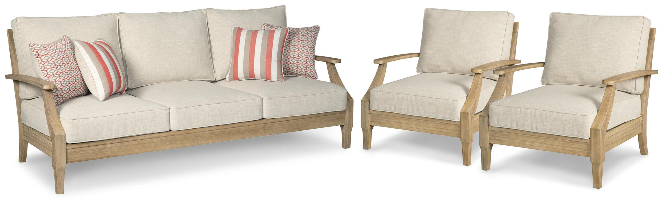 Clare View Outdoor Seating Set - Pierce Furniture Gallery