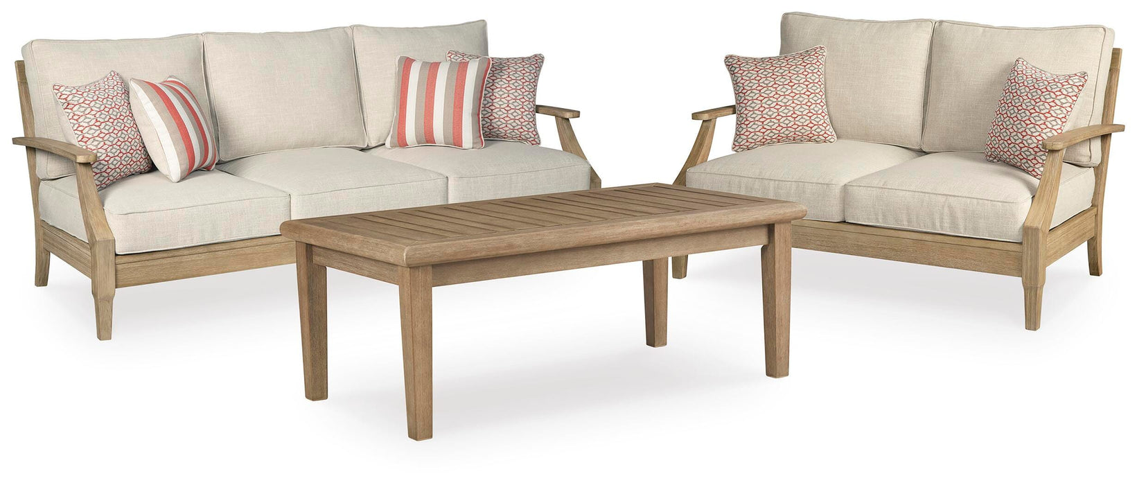 Clare View Outdoor Seating Set - Pierce Furniture Gallery