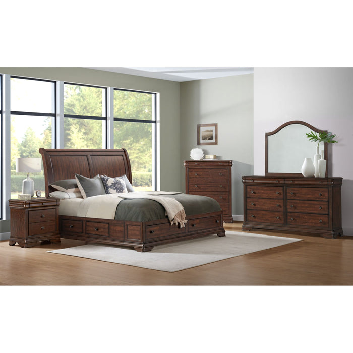 Phillipe 8-Drawer Dresser in Cherry