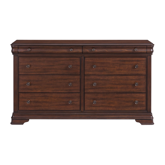 Phillipe 8-Drawer Dresser in Cherry