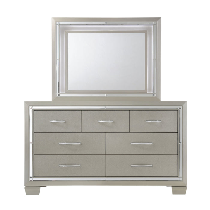 Platinum Dresser&Mirror Set