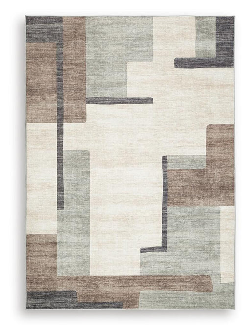 Larkport Washable Area Rug - Pierce Furniture Gallery