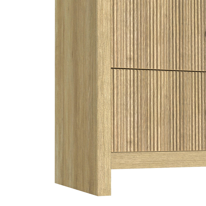 Ridgemont 6-Drawer Dresser in Natural