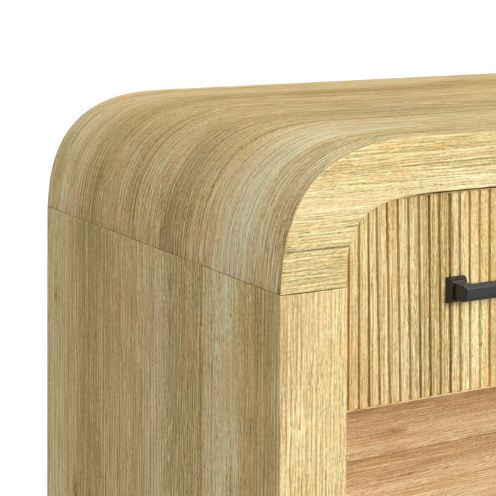 Ridgemont Dressing Table and Mirror in Natural