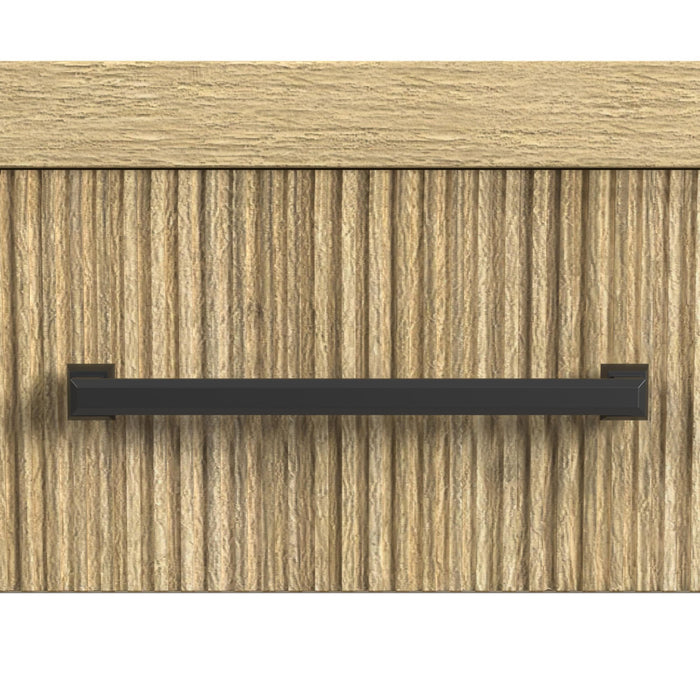 Ridgemont End Table with USB in Natural