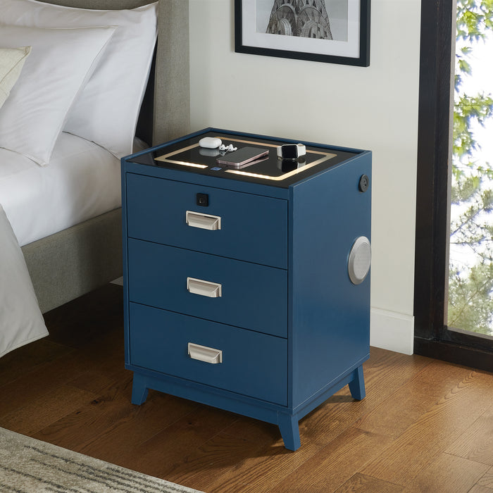 Rio Nightstand with Electronic Features