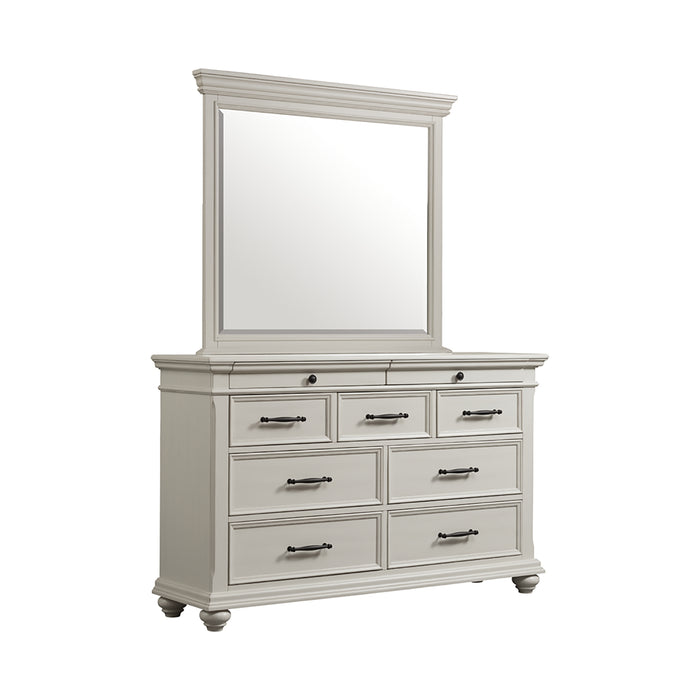 Slater 9-Drawer Dresser with Mirror - Pierce Furniture Gallery