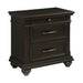 Slater Nightstand w/USB Black - Pierce Furniture Gallery