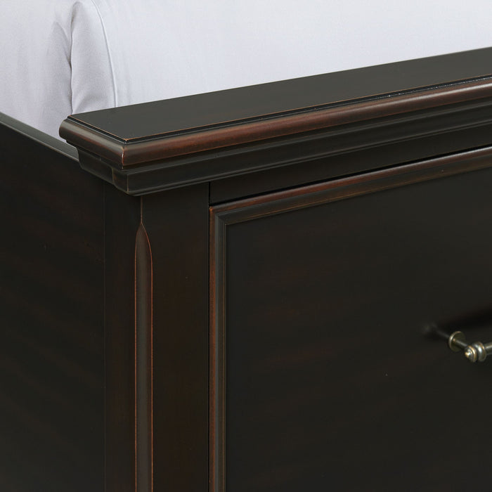 Slater Bed Black - Pierce Furniture Gallery