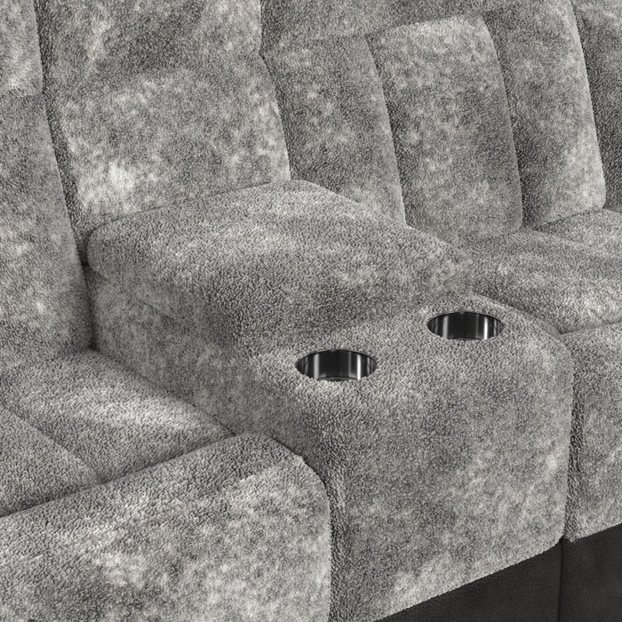 Santorini LHF Power Motion Recliner in Dillon/Shire Grey