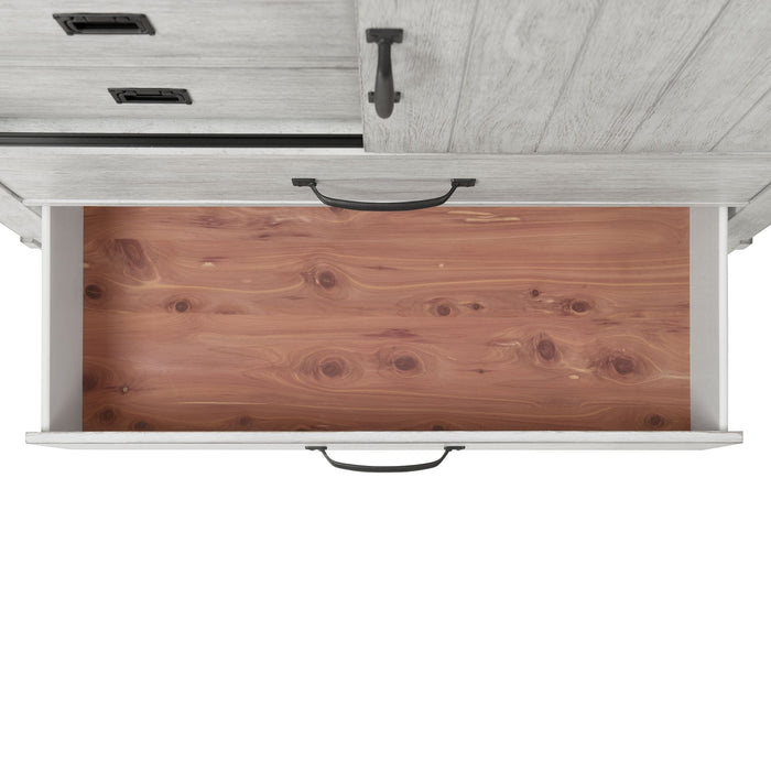 Scott Chest White Finish - Pierce Furniture Gallery