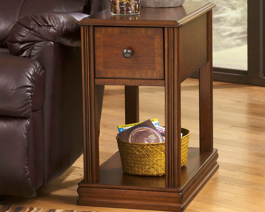 Breegin Chairside End Table - Pierce Furniture Gallery