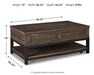 Johurst Coffee Table with Lift Top - Pierce Furniture Gallery