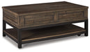 Johurst Coffee Table with Lift Top - Pierce Furniture Gallery