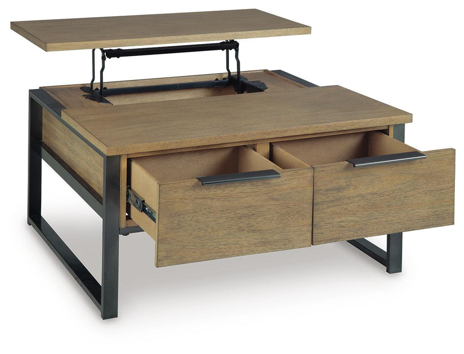 Montia Lift-Top Coffee Table - Pierce Furniture Gallery