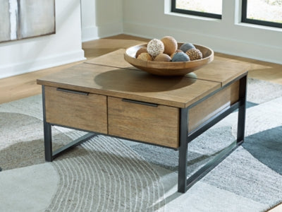 Montia Lift-Top Coffee Table - Pierce Furniture Gallery