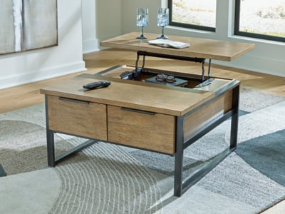 Montia Lift-Top Coffee Table - Pierce Furniture Gallery