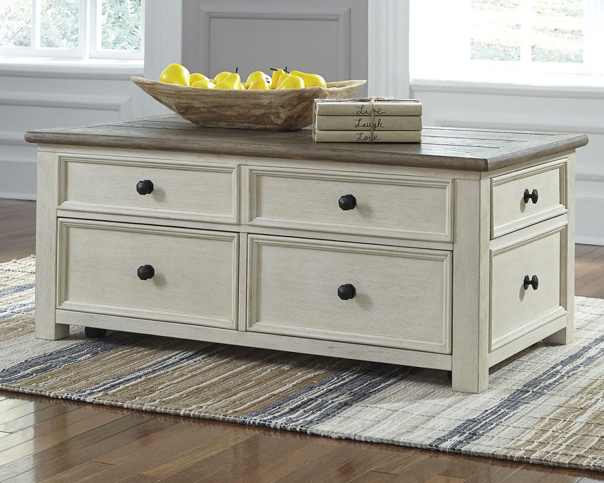 Bolanburg Coffee Table with Lift Top - Pierce Furniture Gallery