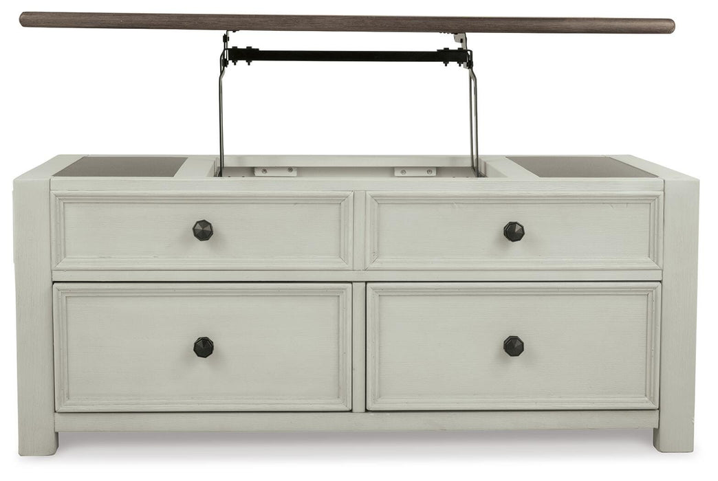 Bolanburg Coffee Table with Lift Top - Pierce Furniture Gallery