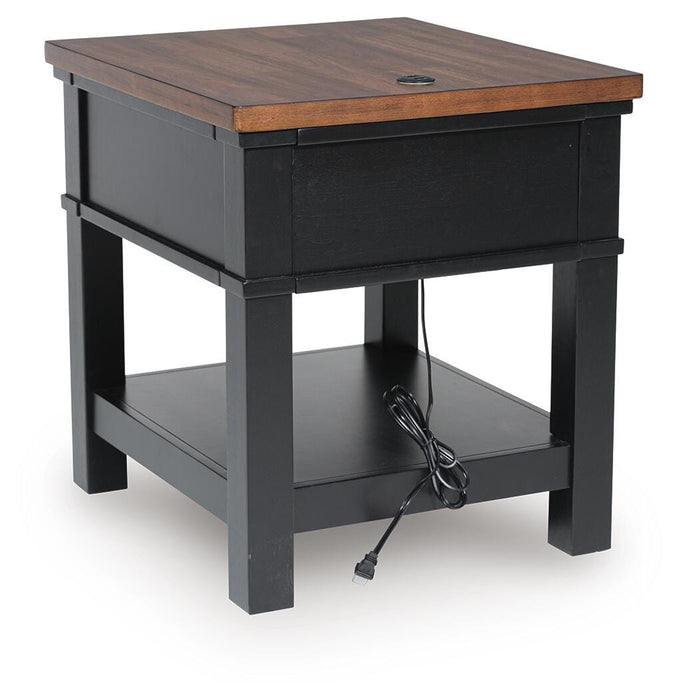 Wildenauer End Table - Pierce Furniture Gallery