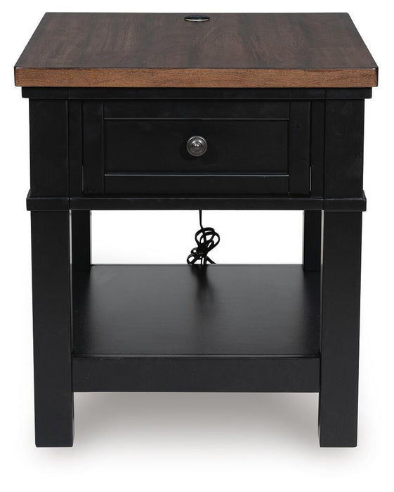 Wildenauer End Table - Pierce Furniture Gallery