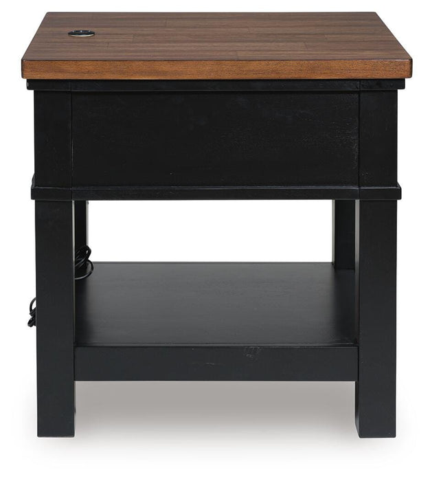 Wildenauer End Table - Pierce Furniture Gallery