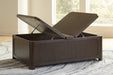 Breckington Coffee Table With Storage - Pierce Furniture Gallery